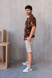 Camisa Cairo - Animal Print