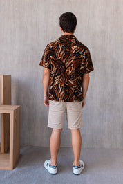Camisa Cairo - Animal Print