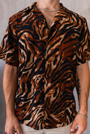Camisa Cairo - Animal Print