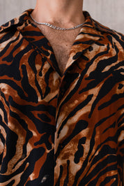 Camisa Cairo - Animal Print