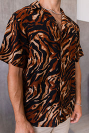Camisa Cairo - Animal Print