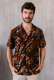 Camisa Cairo - Animal Print