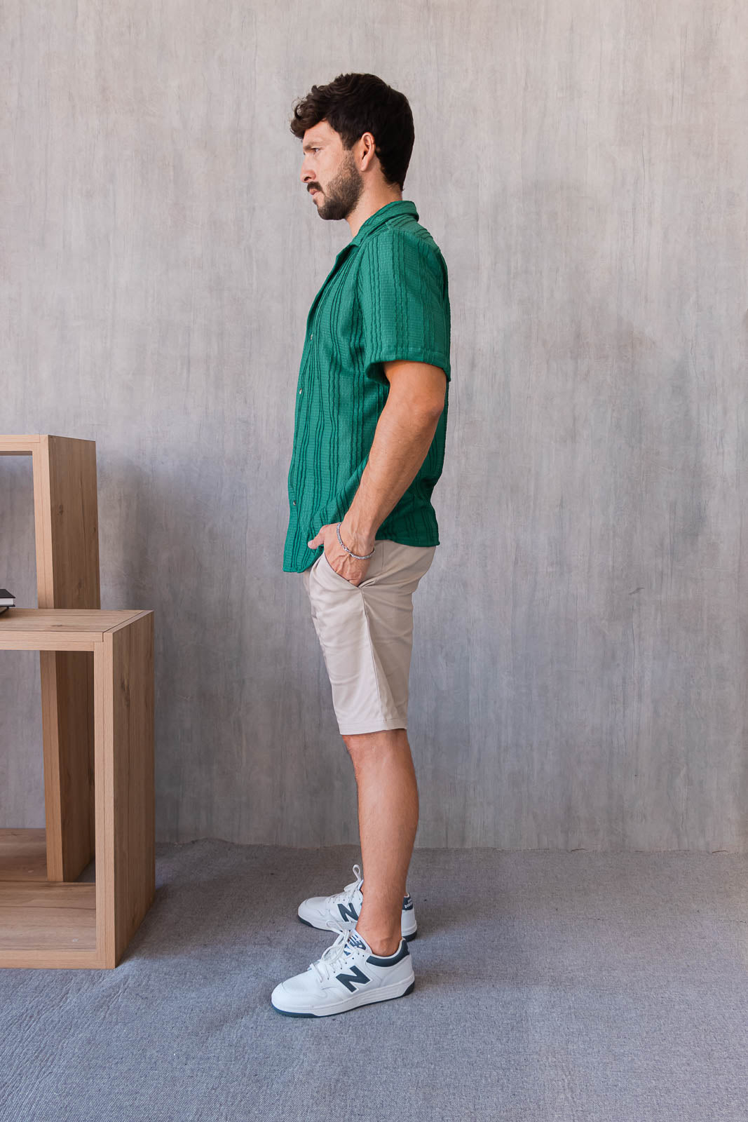 Camisa Cairo - Verde Esmeralda