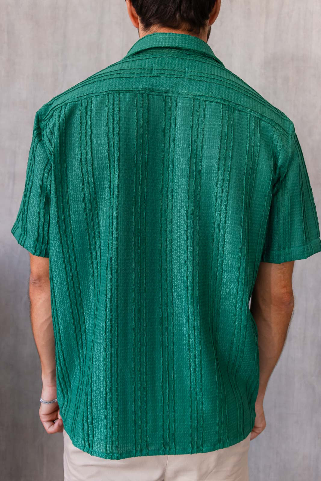 Camisa Cairo - Verde Esmeralda