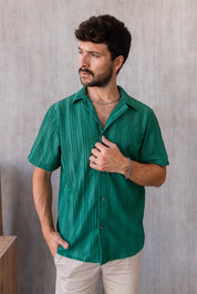 Camisa Cairo - Verde Esmeralda