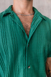 Camisa Cairo - Verde Esmeralda