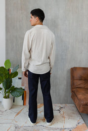 Nápoles Shirt - Bone Rayas