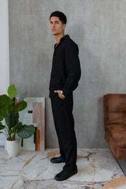 Nápoles Shirt -  Black Rayas