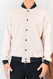 BOMBER JACKET - NUDE