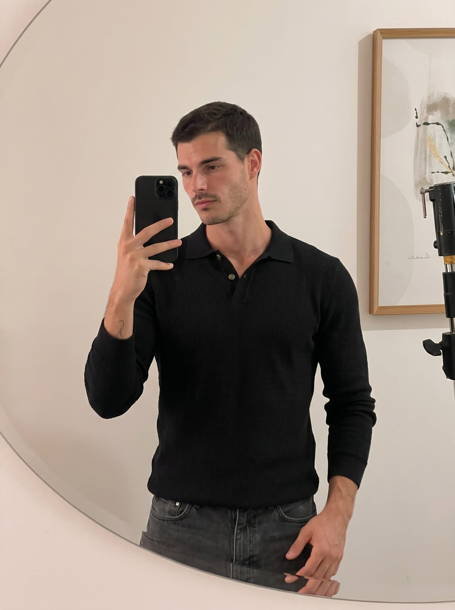 Polo Barcelona - Negro