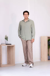 Camisa Lucien - Verde pistacho