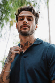 POLO LÍBANO - BLUE NAVY