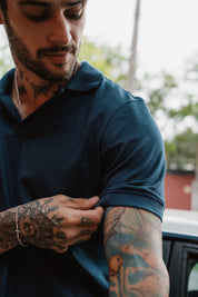 POLO LÍBANO - BLUE NAVY