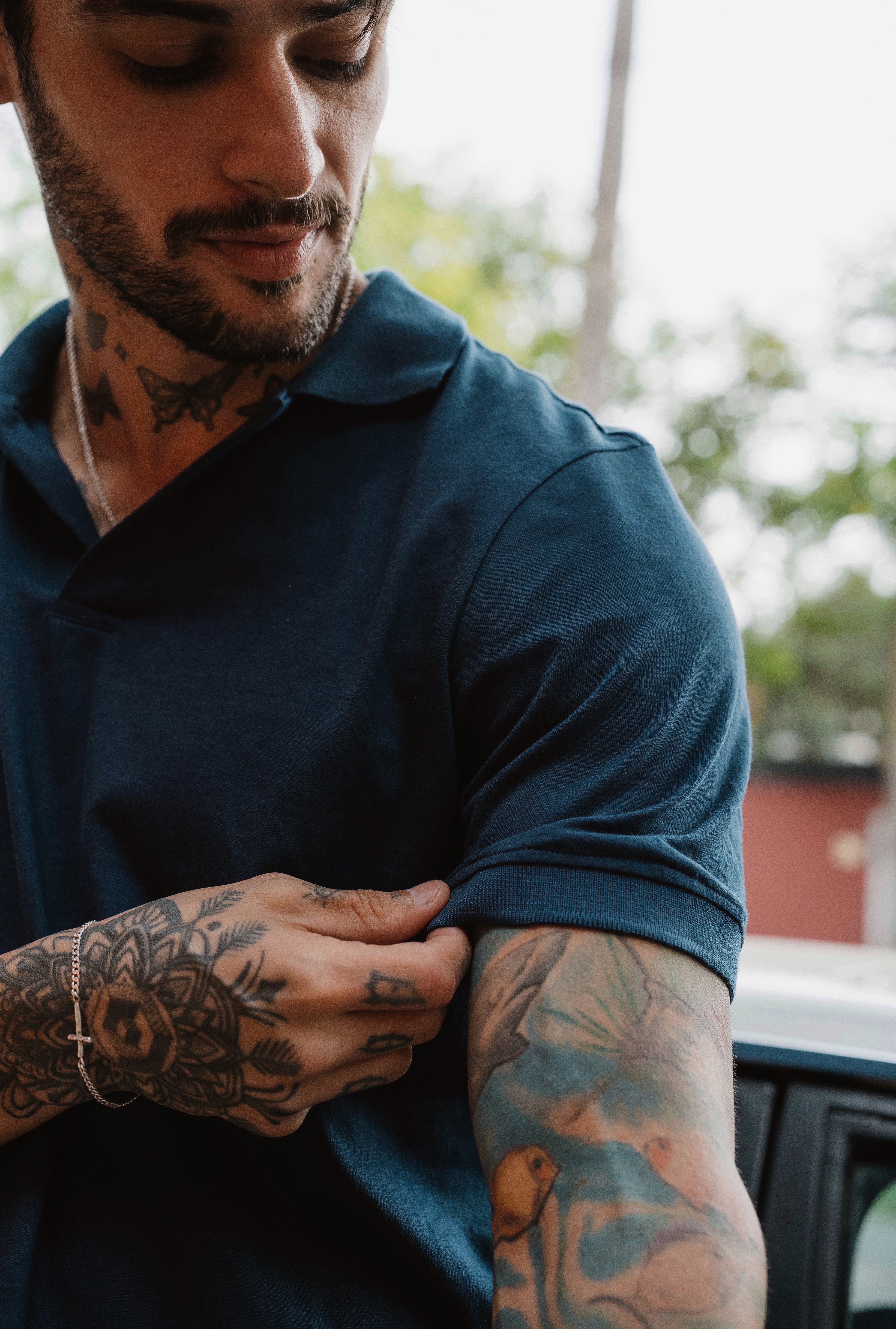 POLO LÍBANO - BLUE NAVY