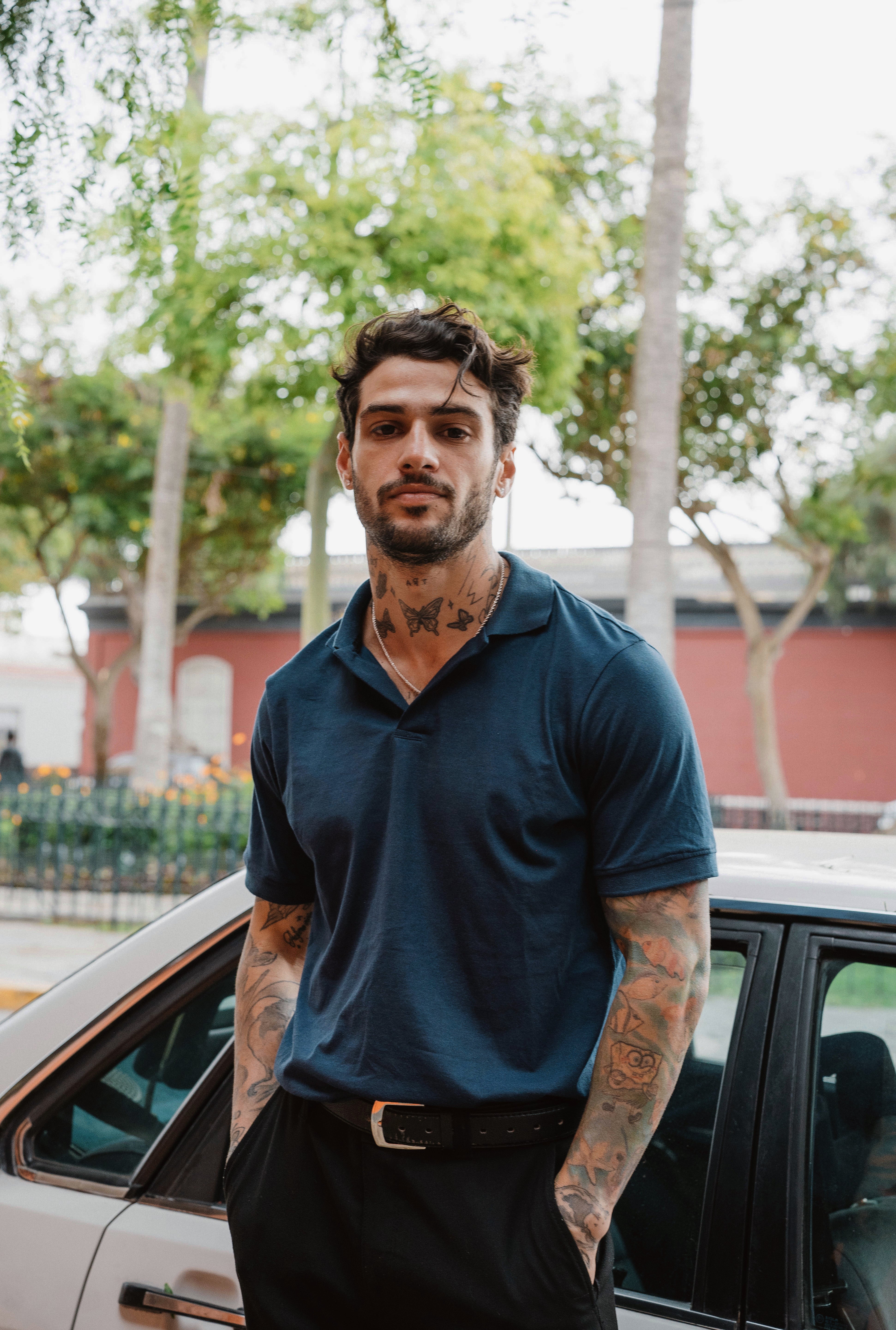 POLO LÍBANO - BLUE NAVY