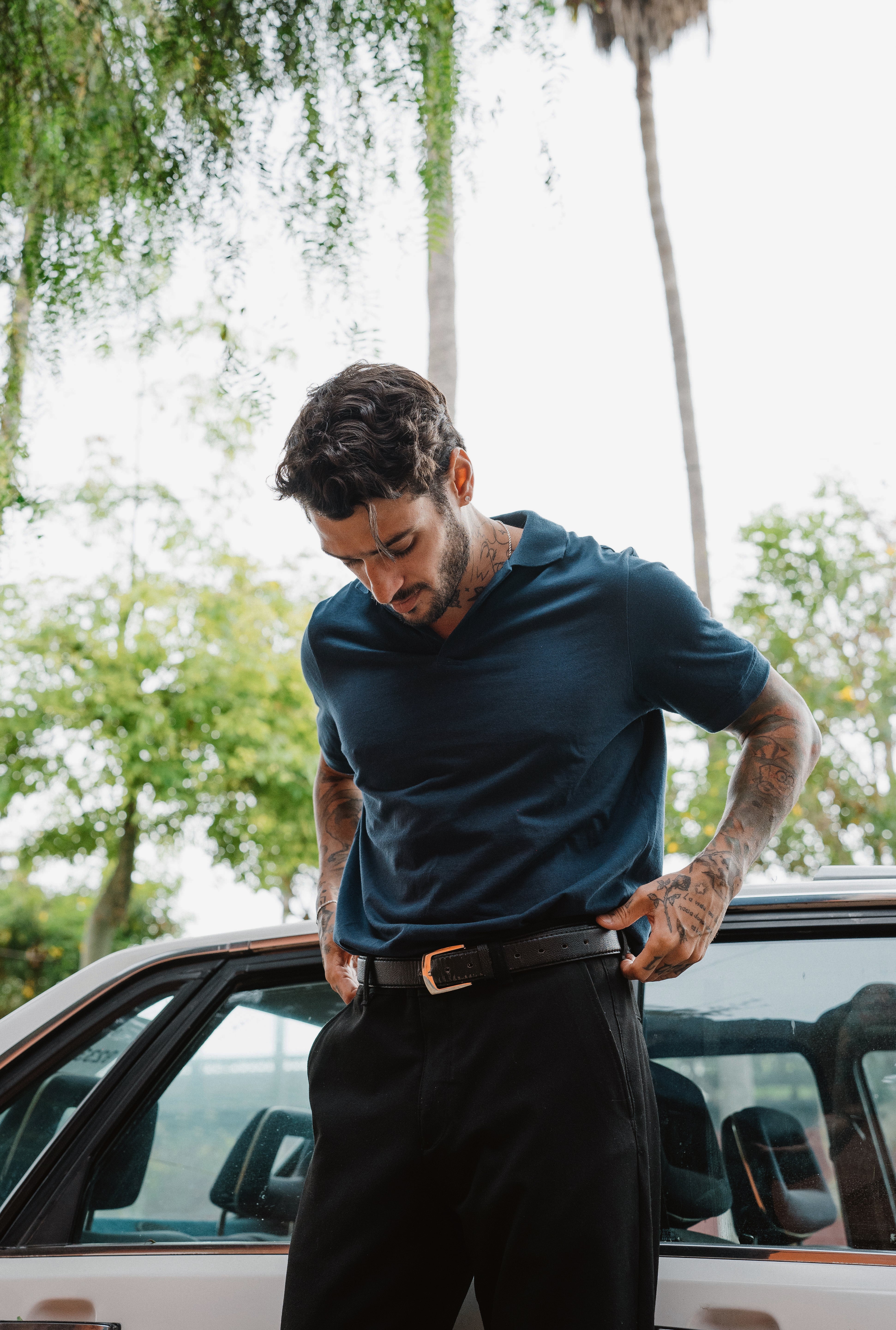 POLO LÍBANO - BLUE NAVY