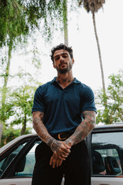 POLO LÍBANO - BLUE NAVY