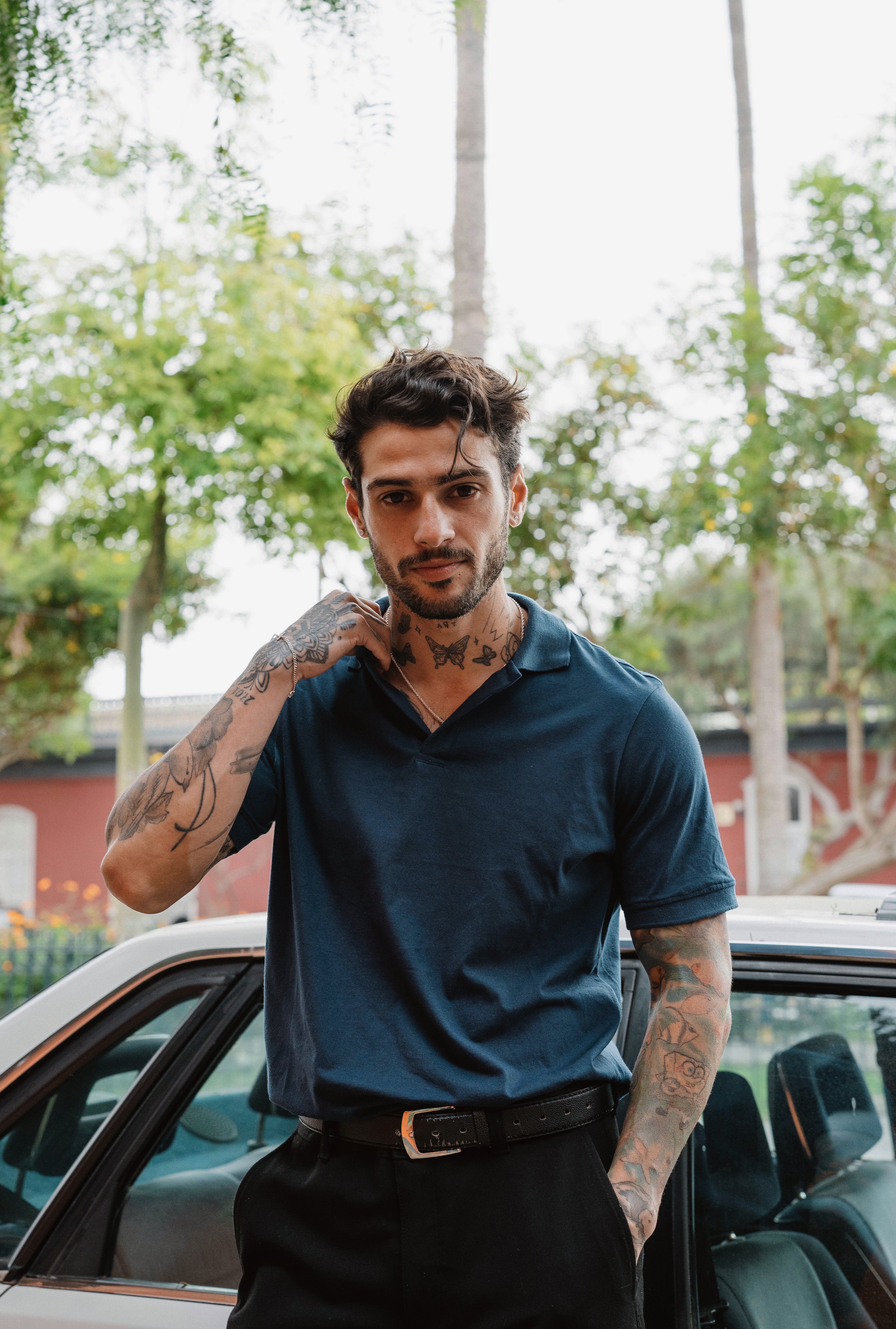 POLO LÍBANO - BLUE NAVY