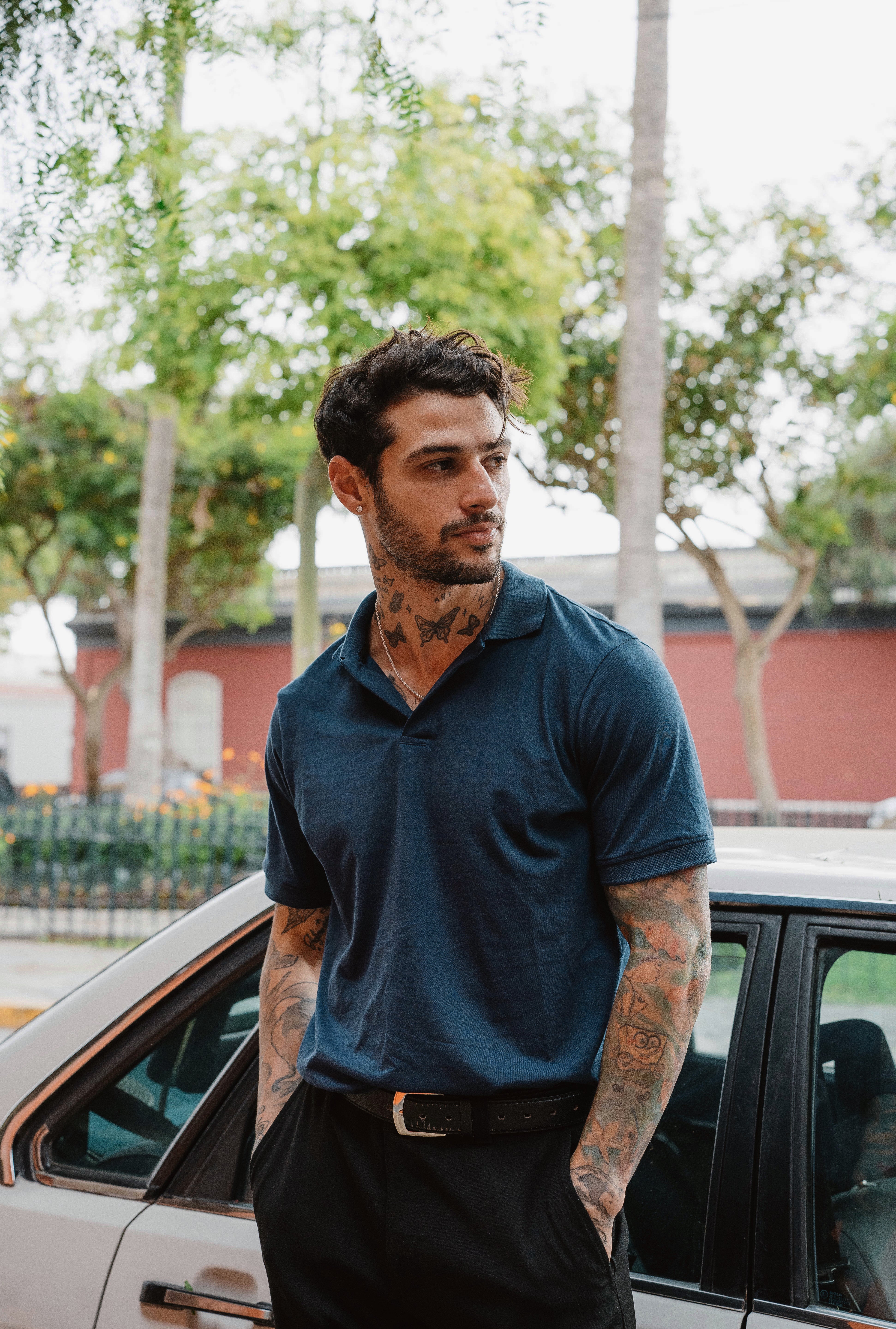 POLO LÍBANO - BLUE NAVY