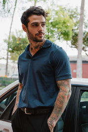 POLO LÍBANO - BLUE NAVY