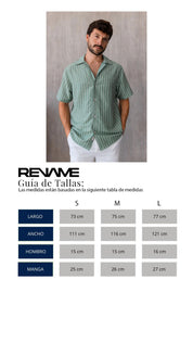 Camisa Cairo - Verde Pistacho