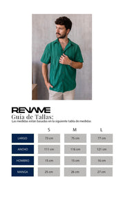 Camisa Cairo - Verde Esmeralda