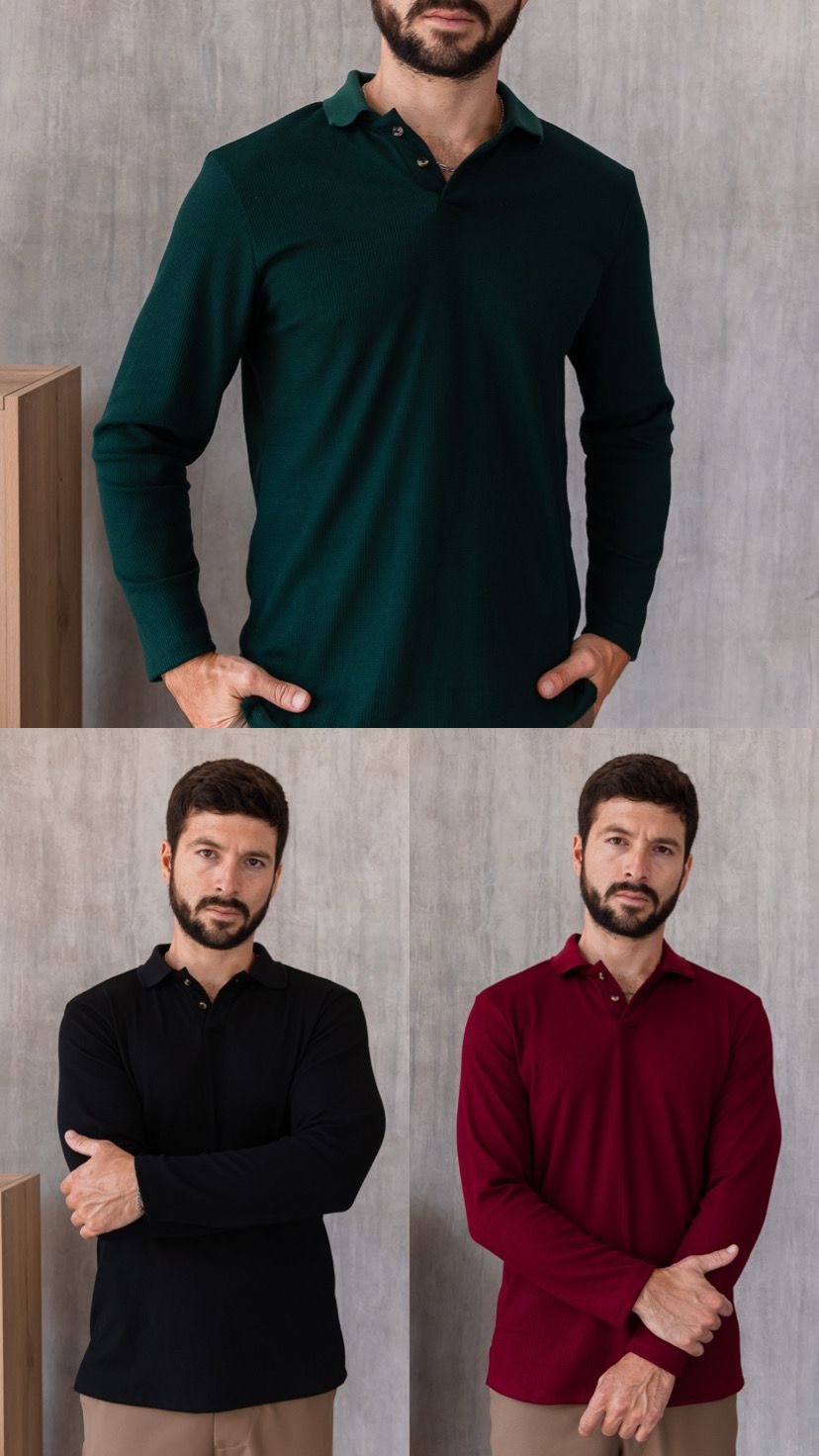 PACK POLO BARCELONA x3 unid.