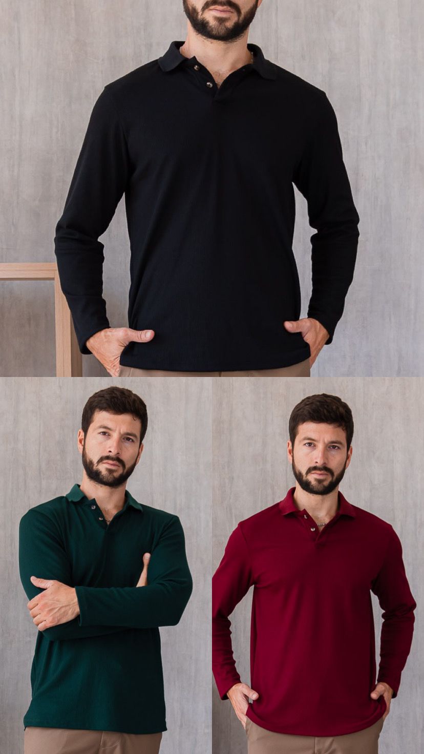 PACK POLO BARCELONA x3 unid.