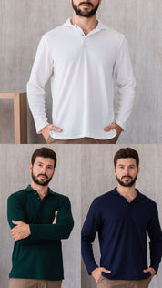 PACK POLO BARCELONA x3 unid.