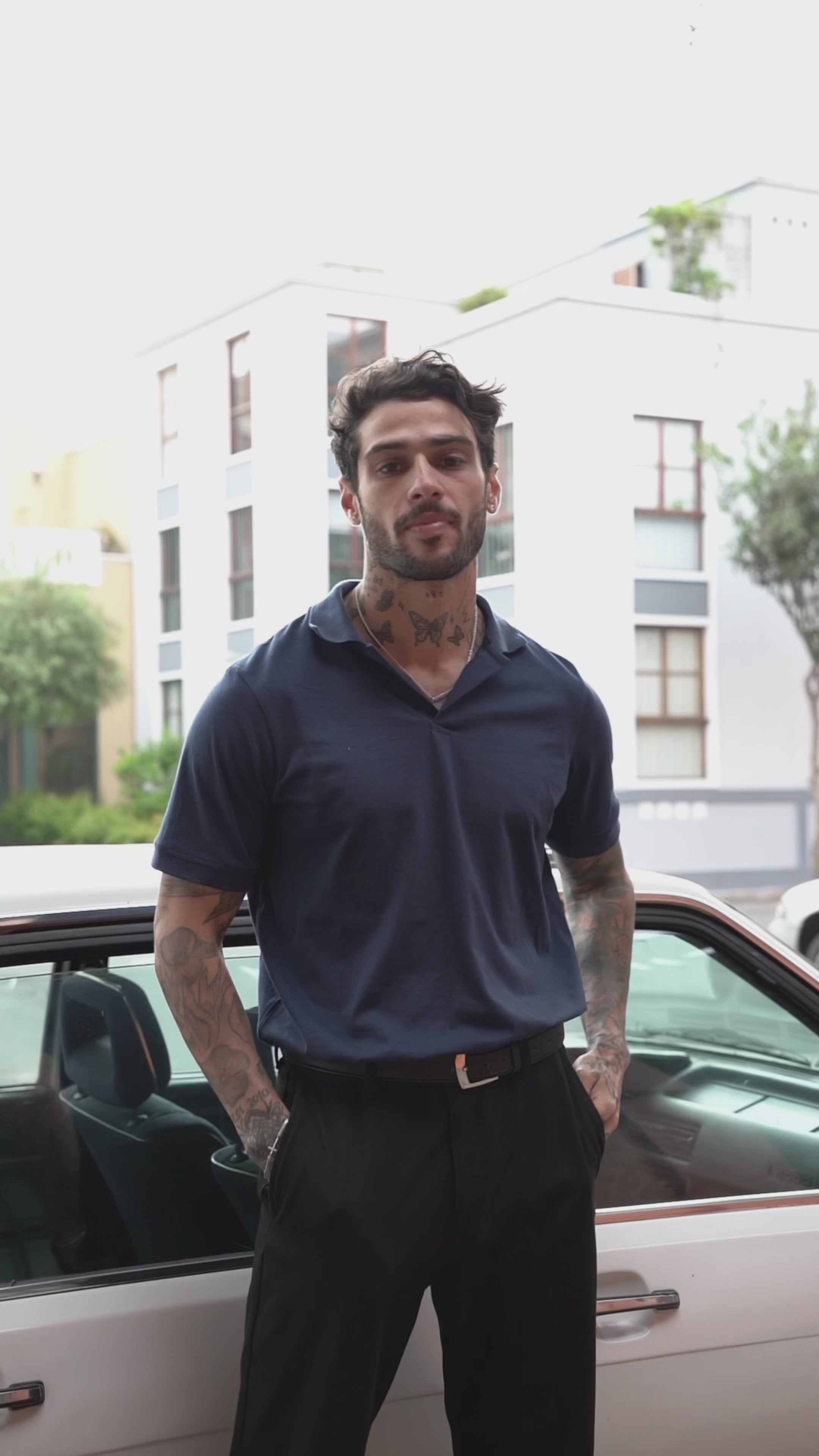 POLO LÍBANO - BLUE NAVY