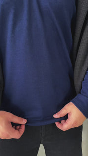 Polo Barcelona - Azul Navy Bicolor